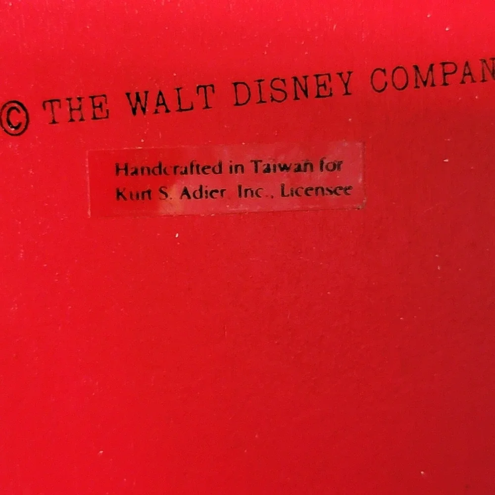 Vtg Walt Disney Christmas Ornament Vintage Holiday Pinocchio Kurt Adler train
